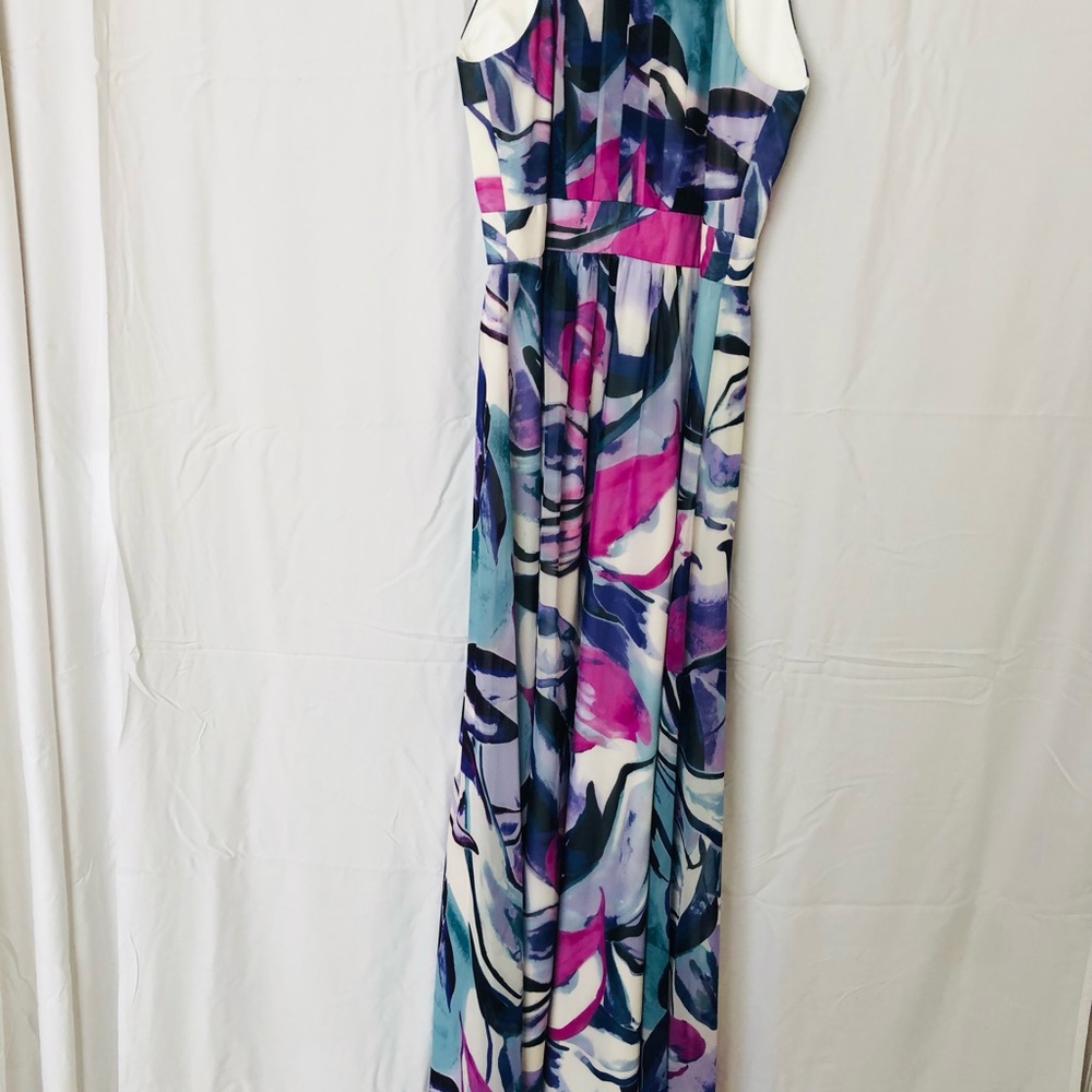 Vince Camuto Maxi long dress sleeveless floral Size: 8 - Picture 3 of 7